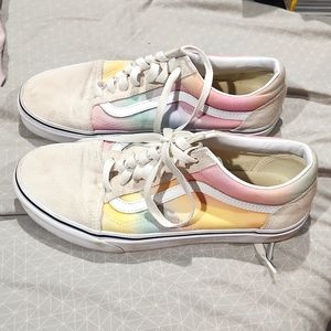SIZE 9 Multicolor Vans